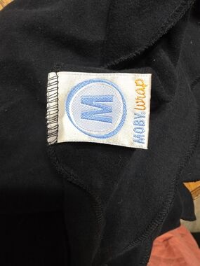 Moby Wrap Black Cotton